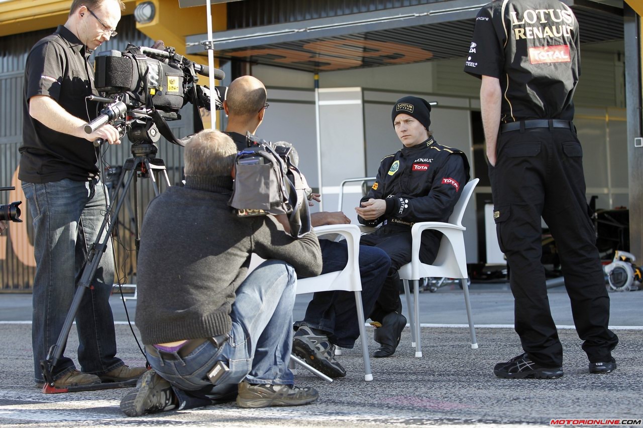 Raikkonen Test Valencia